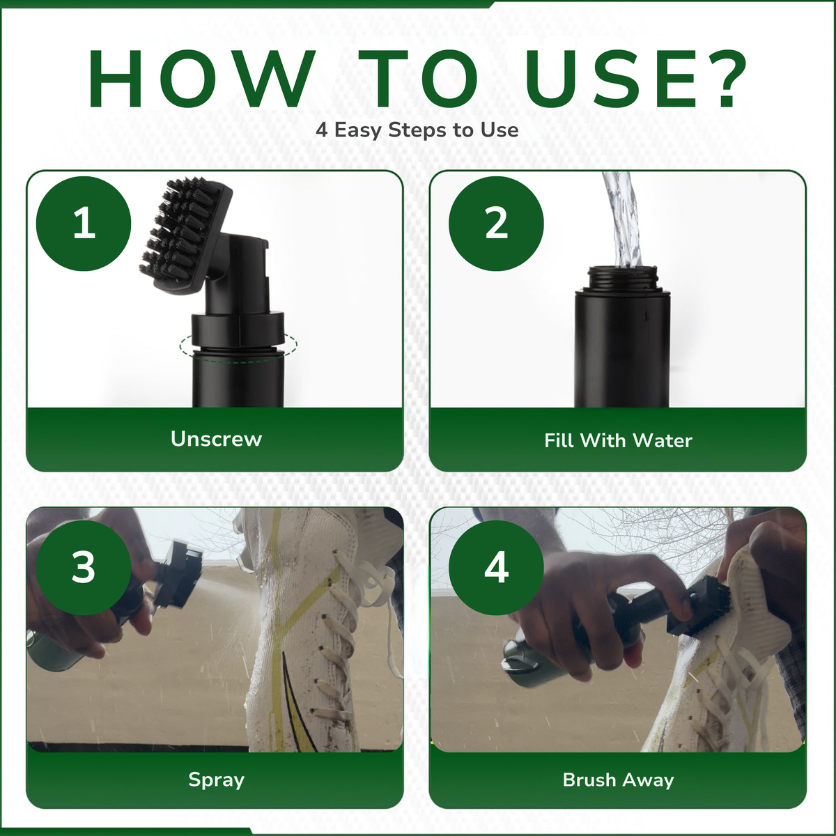 Boot Cleaning Water Brush