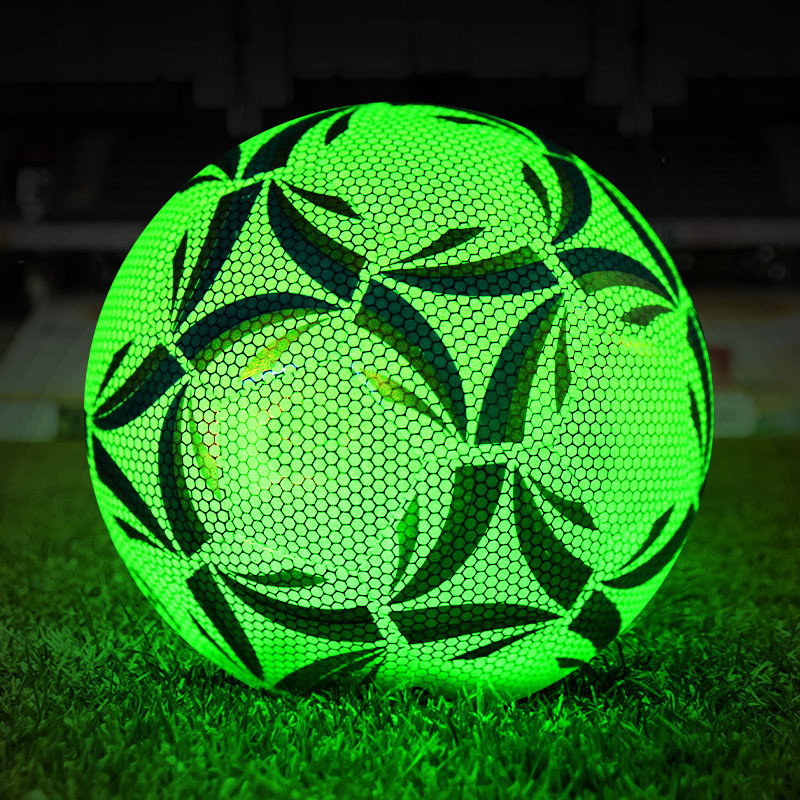 Glow in The Dark Football,  Indoor-Outdoor Football Training (Size 5)